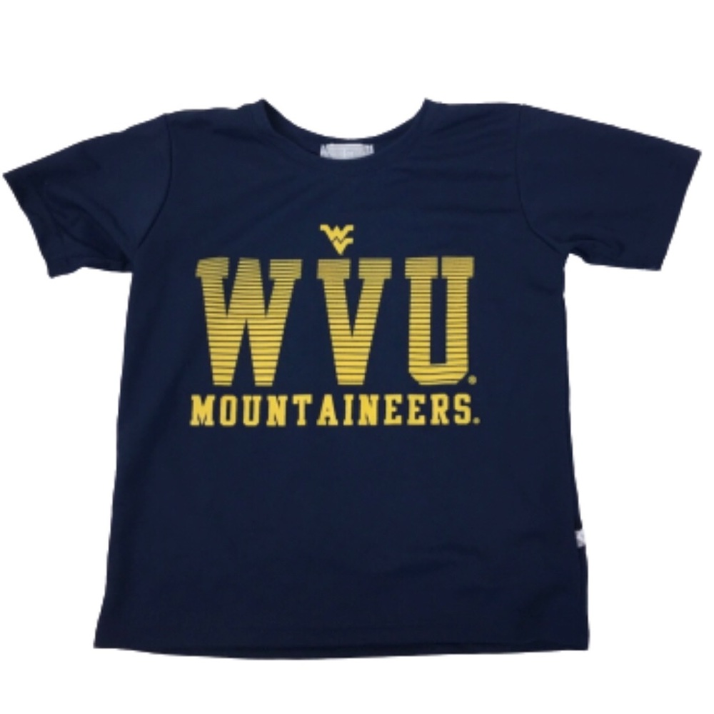 West Virginia Mountaineers Navy & Gold Tee Shirt